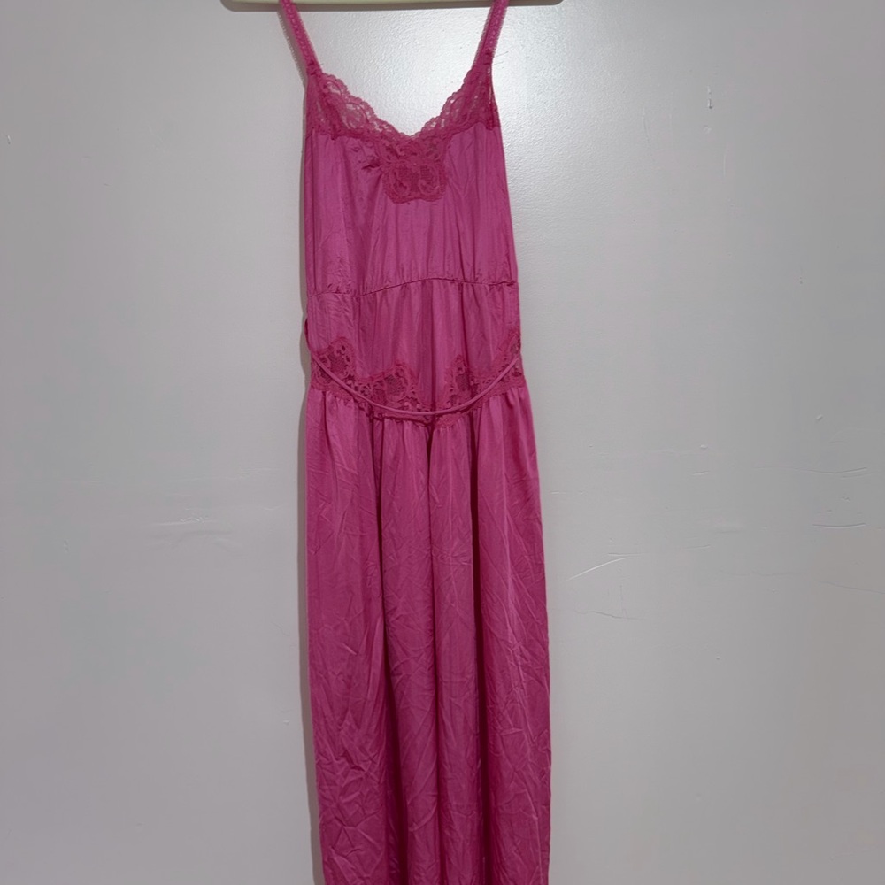 Maidenform Pink Satin Fabric
